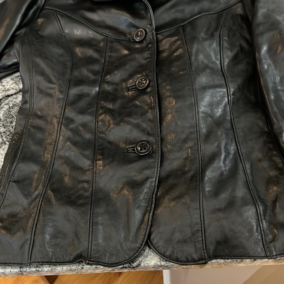 Wilson’s Leather women’s blazer coat Sz M. EUC - Picture 2 of 4